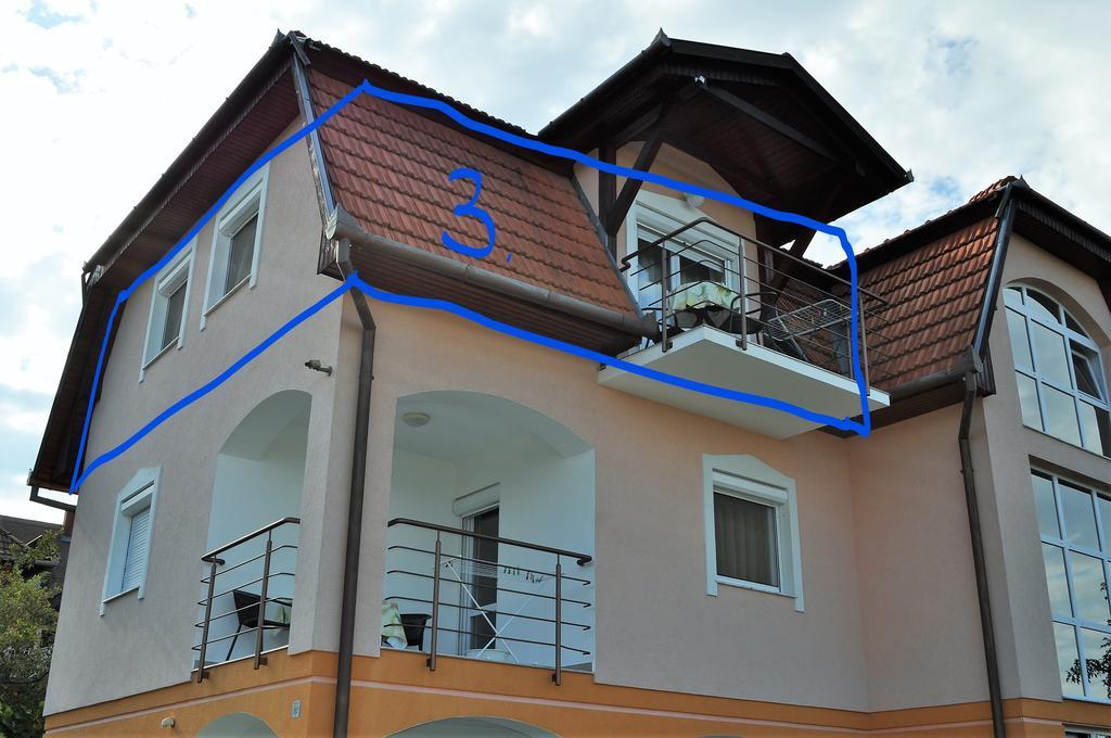 Katalin Apartmanház Zalakaros Esterno foto